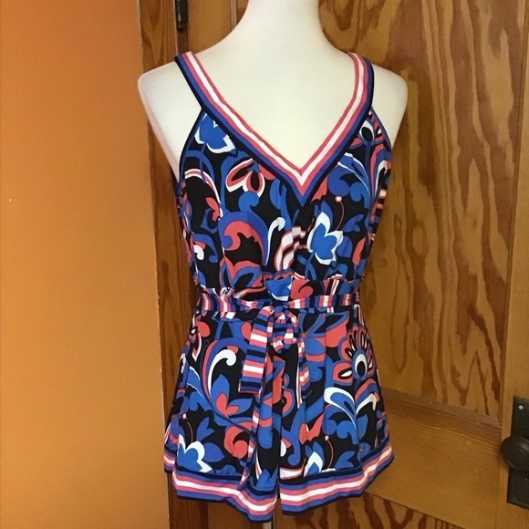 Y2K vibes Fabulosity belted psychedelic tank top - Picture 4 of 9